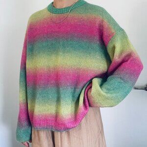Light Knit Wool Sweater ARKET, as New!